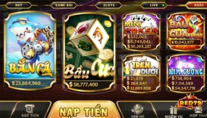 Red79 cung cấp nhiều trò chơi đa dạng dành cho anh em cược thủ