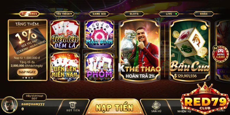 Cổng game Red79 đang hoạt động trong mảng cá cược trực tuyến