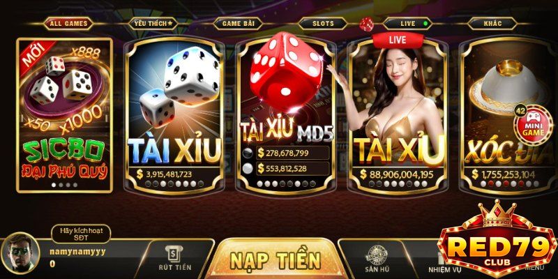 Nâng cấp kho game thêm phong phú hơn cũng là mục tiêu của Red79