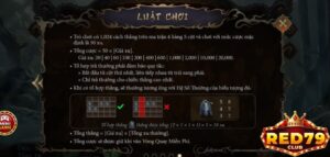 Luật chơi Hắc thoại Ngộ Không Red79 chi tiết nhất