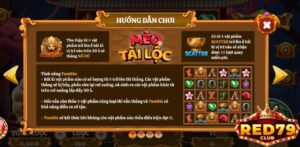 Luật chơi Mèo tài lộc Red79 chi tiết nhất