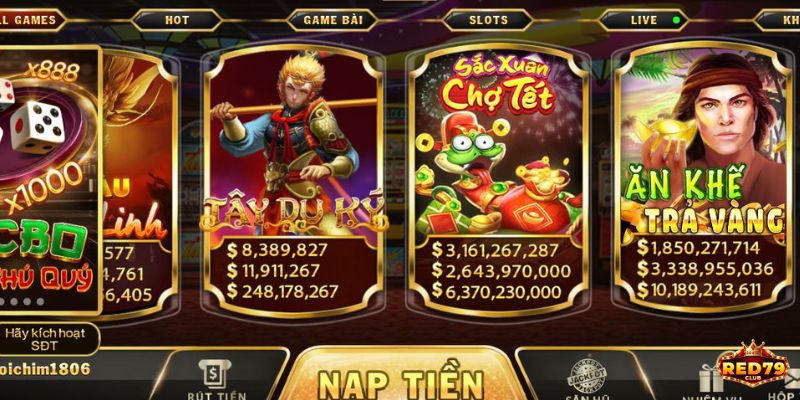 Sắc Xuân Chợ Tết Red79 - Game nổ hũ chất lượng top đầu